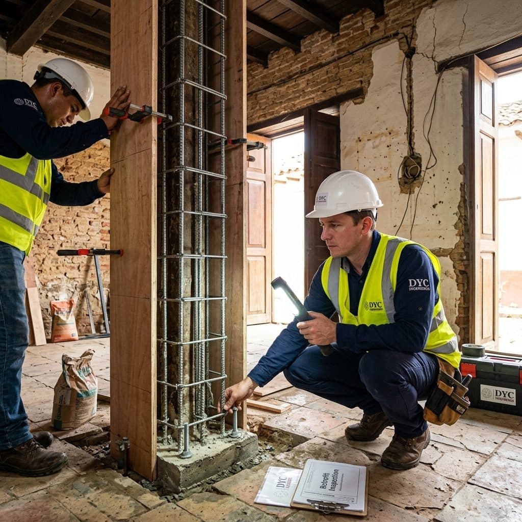 Reforzamiento Estructural de Vivienda Existente — Girón