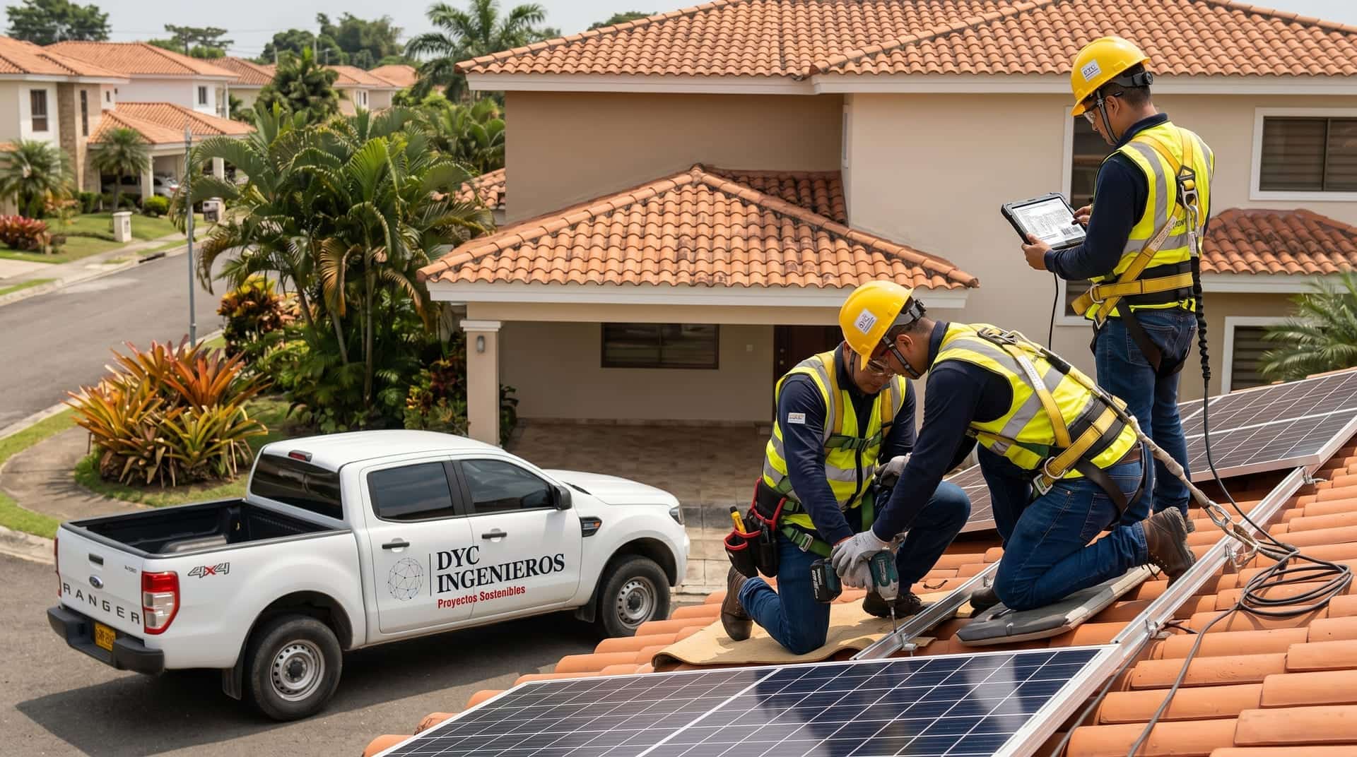 Sistema solar residencial