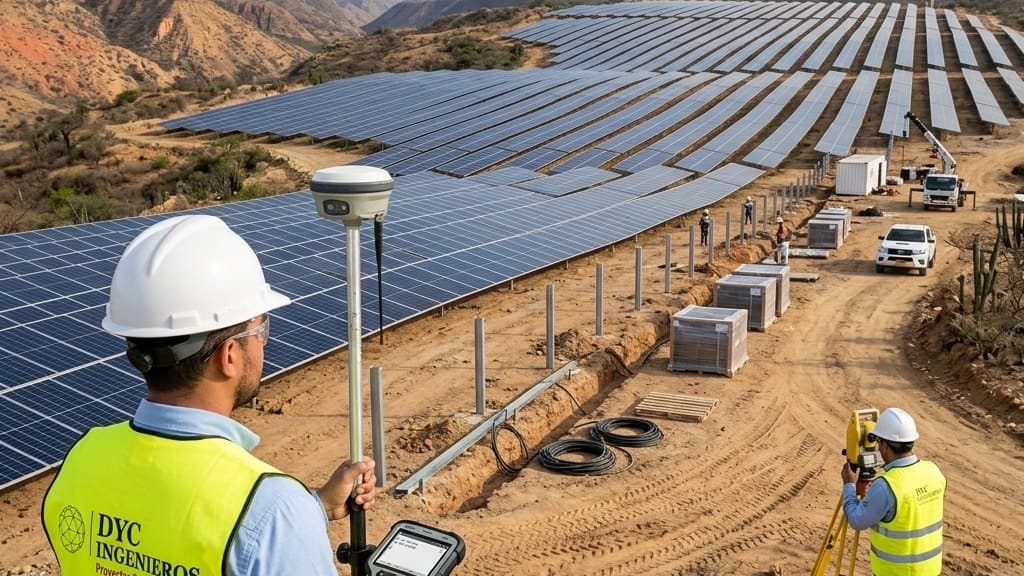 Topografía en Girón — DYC Ingenieros